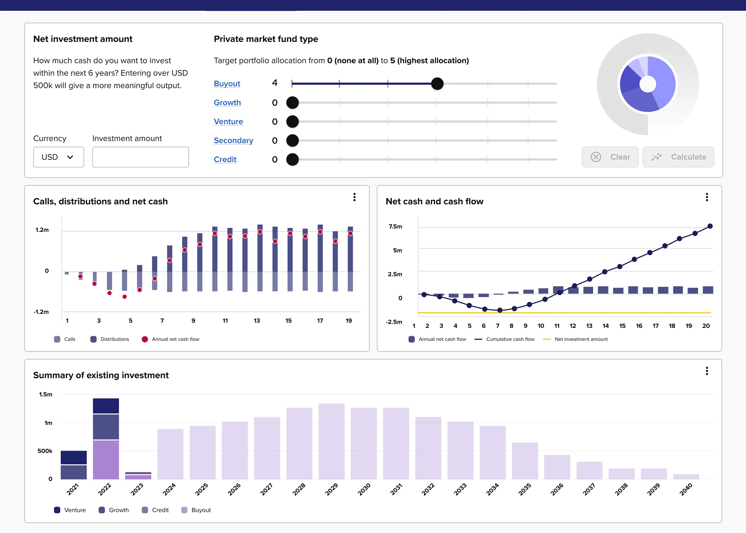 Portfolio construction tool