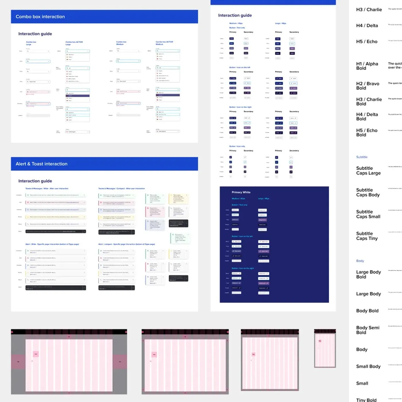 Design system components